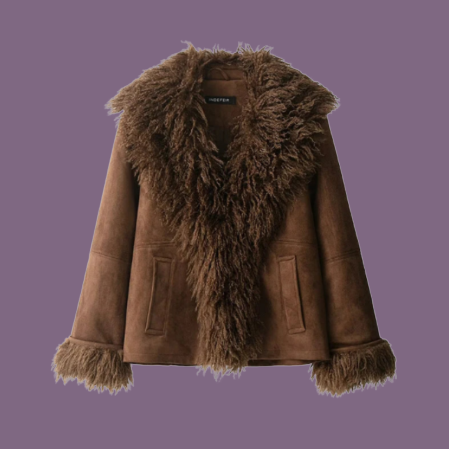 Luxury Faux Fur Winter Coat for Women – Thick Plush Warm Hooded Jacket (2025 Collection)