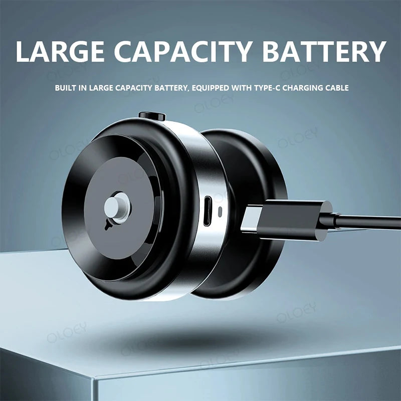 "360° Rotatable Magnetic Car Phone Holder - Universal Vacuum Mount for iPhone & Samsung"